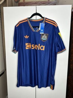Adidas Newcastle FC 25/26 Third Authentic Soccer Jersey JI7388 Mens Sz 2XL NEW